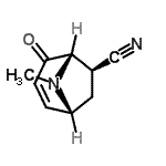 CAS#: 77603-73-7， (1R,5S,6S)-8-Methyl-4-oxo-8-azabicyclo[3.2.1]oct-2-ene-6-carbonitrile