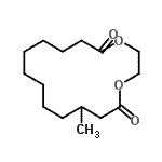 CAS#: 77633-47-7， 7-Methyl-1,4-dioxacyclohexadecane-5,16-dione