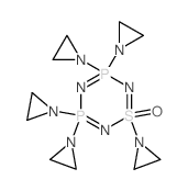 CAS#: 77680-87-6， 1,3,3,5,5-Pentaaziridino-1-thia-2,4,6-triaza-3,5-diphosphorine-1-oxide
