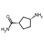 CAS#: 777049-85-1， (1S,3R)-3-Aminocyclopentanecarboxamide