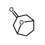 结构式 CAS# 77745-32-5, 8-氧杂双环[3.2.1]辛烷-3-酮