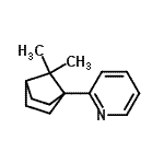 CAS#: 777799-13-0， 2-(7,7-Dimethylbicyclo[2.2.1]hept-1-yl)pyridine
