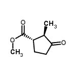 CAS#: 777918-06-6， Methyl (1S,2R)-2-methyl-3-oxocyclopentanecarboxylate