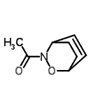 CAS#: 77803-76-0， 1-(2-Oxa-3-azabicyclo[2.2.2]oct-5-en-3-yl)ethanone