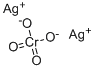 structure of CAS# 7784-01-2, Silver Chromate;Disilver Dioxido-Dioxo-Chromium;Disilver Diketo-Dioxido-Chromium;Chromic Acid (H2cro4), Disilver(1+) Salt