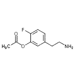 CAS#: 778552-63-9， 5-(2-Aminoethyl)-2-fluorophenyl acetate