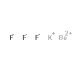 CAS#: 7787-50-0， Beryllium potassium fluoride (1:1:3)