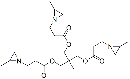 CAS#: 77907-12-1， 2,2-Bis[3-(2-Methylaziridin-1-Yl)Propanoyloxymethyl]Butyl 3-(2-Methylaziridin-1-Yl)Propanoate