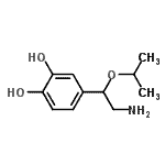 CAS#: 779288-87-8， 4-(2-Amino-1-isopropoxyethyl)-1,2-benzenediol