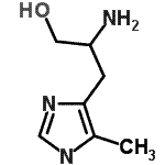CAS 登录号：779301-01-8， 2-氨基-3-(5-甲基-1H-咪唑-4-基)-1-丙醇