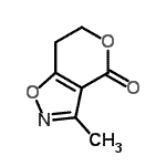 CAS#: 77931-57-8， 3-Methyl-6,7-dihydro-4H-pyrano[3,4-d][1,2]oxazol-4-one