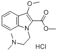 CAS#: 77941-18-5， Methyl 1-(2-Dimethylaminoethyl)-3-Methoxyindole-2-Carboxylate Hydrochloride