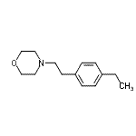 CAS#: 779979-86-1， 4-[2-(4-Ethylphenyl)ethyl]morpholine