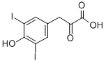 结构式 CAS# 780-00-7, 3,5-二碘-4-羟基苯基丙酮酸
