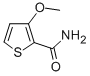 structure of CAS# 78031-17-1, 3-Methoxythiophene-2-Carboxamide;3-Methoxy-2-Thiophenecarboxamide;Brn 5253261;3-Methoxy-Thiophene-2-Carboxamide