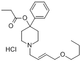 CAS#: 78033-80-4， [1-[(E)-4-Butoxybut-2-Enyl]-4-Phenylpiperidin-4-Yl] Propanoate Hydrochloride