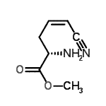 CAS#: 780725-65-7， Methyl (2S,4Z)-2-amino-5-cyano-4-pentenoate