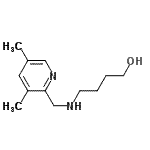 CAS#: 780802-49-5， 4-{[(3,5-Dimethyl-2-pyridinyl)methyl]amino}-1-butanol