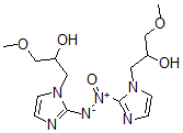 CAS#: 78130-16-2， (Z)-[1-(2-Hydroxy-3-Methoxypropyl)Imidazol-2-Yl]-[1-(2-Hydroxy-3-Methoxypropyl)Imidazol-2-Yl]Imino-Oxidoazanium