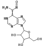 CAS#: 78131-36-9， 6-[Amino(nitroso)methylene]-9-pentofuranosyl-6,9-dihydro-1H-purine