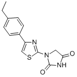 CAS#: 78140-06-4， 1-[4-(4-Ethylphenyl)-1,3-Thiazol-2-Yl]Imidazolidine-2,4-Dione