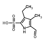 CAS#: 781565-65-9， 3-Ethyl-5-formyl-4-methyl-1H-pyrrole-2-sulfonic acid