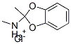CAS#: 78186-61-5， Methyl-(2-Methyl-1,3-Benzodioxol-2-Yl)Azanium Chloride