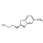 CAS#: 78290-91-2， 2-[(5-Methyl-1,3-benzothiazol-2-yl)amino]ethanol