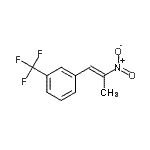 CAS#: 783-04-0， 1-[(E)-2-nitroprop-1-enyl]-3-(trifluoromethyl)benzene
