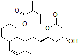 CAS#: 78366-44-6， [(1S,4aR)-8-[2-[(2R,4R)-4-Hydroxy-6-Oxooxan-2-Yl]Ethyl]-7-Methyl-1,2,3,4,4a,7,8,8a-Octahydronaphthalen-1-Yl] (2S)-2-Methylbutanoate