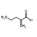 CAS#: 78450-85-8， 2-Methylenepentanoyl chloride