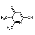 CAS 登录号：784995-34-2， 6-羟基-2,3-二甲基-4(3H)-嘧啶酮