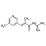 CAS#: 785760-85-2， (2E)-N-Carbamimidoyl-2-methyl-3-(5-methyl-3-pyridinyl)acrylamide