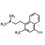 CAS#: 786582-22-7， 4-[2-(Dimethylamino)ethyl]-3-methyl-1-naphthol