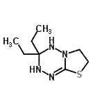 CAS#: 786633-37-2， 3,3-Diethyl-3,4,6,7-tetrahydro-2H-[1,3]thiazolo[3,2-b][1,2,4,5]tetrazine