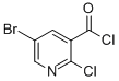 CAS#: 78686-86-9， 5-Bromo-2-Chloro-3-Pyridinecarbonyl Chloride
