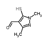 CAS#: 787491-83-2， 1,3-Dimethyl-5-sulfanyl-1H-pyrazole-4-carbaldehyde