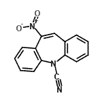 CAS#: 78880-63-4， 10-Nitro-5H-dibenzo[b,f]azepine-5-carbonitrile