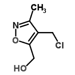 CAS#: 78934-72-2， [4-(Chloromethyl)-3-methyl-1,2-oxazol-5-yl]methanol