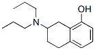 structure of CAS# 78950-78-4, 7-(dipropylamino)-5,6,7,8-tetrahydronaphthalen-1-ol hydrobromide;3-(Dipropylamino)Tetralin-5-Ol;3-(Dipropylamino)-5-Tetralinol;Ncgc00024635-03