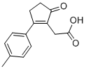 structure of CAS# 78977-89-6, 2-[2-(4-Methylphenyl)-5-Oxo-1-Cyclopentenyl]Acetic acid;2-[5-Keto-2-(4-Methylphenyl)-1-Cyclopentenyl]Acetate;2-[2-(4-Methylphenyl)-5-Oxo-1-Cyclopentenyl]Ethanoate;Zinc00318929