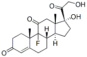CAS 登录号：79-60-7， 9-氟-17,21-二羟基-孕甾-4-烯-3,11,20-三酮