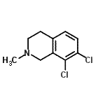 CAS#: 790152-97-5， 7,8-Dichloro-2-methyl-1,2,3,4-tetrahydroisoquinoline