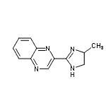 CAS#: 790175-67-6， 2-(4-Methyl-4,5-dihydro-1H-imidazol-2-yl)quinoxaline