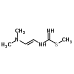 CAS#: 790196-26-8， Methyl N-[(E)-2-(dimethylamino)vinyl]carbamimidothioate