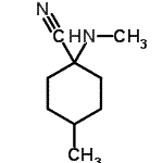 CAS#: 790263-34-2， 4-Methyl-1-(methylamino)cyclohexanecarbonitrile