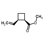 CAS#: 79091-87-5， Methyl (1R,2R)-2-vinylcyclobutanecarboxylate