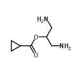 CAS#: 791045-87-9， 1,3-Diamino-2-propanyl cyclopropanecarboxylate
