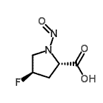 CAS#: 79108-49-9， (4R)-4-Fluoro-1-nitroso-L-proline
