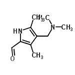 CAS#: 791111-45-0， 4-[(Dimethylamino)methyl]-3,5-dimethyl-1H-pyrrole-2-carbaldehyde